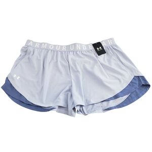 Under Armour Women's UA Play Up 3.0 Shorts Size 3X Blue. NWT